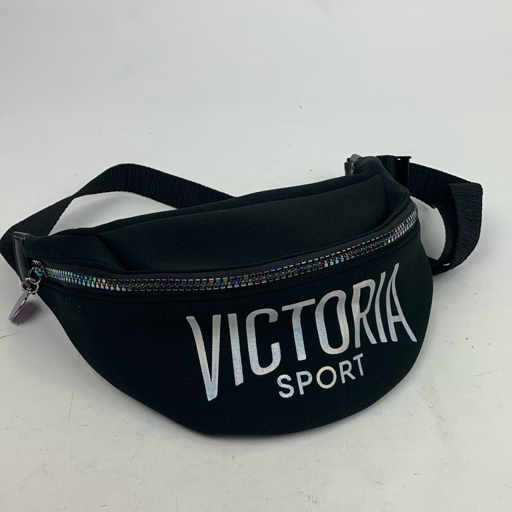 Victoria’s Secret Belt waist bag  Fanny pack Zip closure Purple Iridescent color
